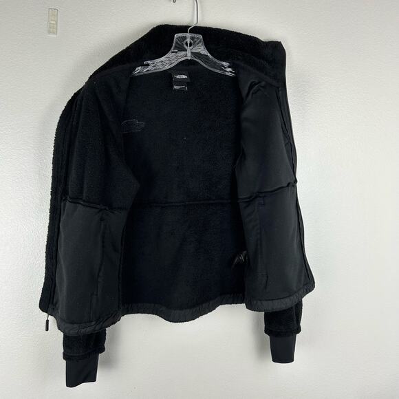 The North Face Women's Black Fleece Jacket Size Medium Full Zip - Picture 7 of 8